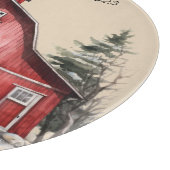 ファームハウスカントリークリスマスカスタム カッティングボード (角)