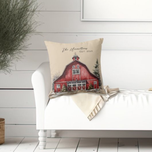 ファームハウスカントリークリスマスカスタム クッション