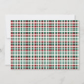 ファームハウスカントリークリスマススリーフォト シーズンカード (裏面)