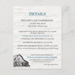 ファームハウスカントリーバーンスケッチ詳細情報 エンクロージャーカード