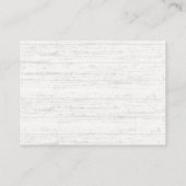 ファームハウスカントリーバーンスケ結婚ッチのウェブサイト情報 エンクロージャーカード (裏面)