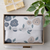 ファームハウスカントリーフローラブルータン素朴 薄葉紙 (ギフト)