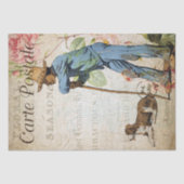 ファームハウスカントリー農家と彼の犬 薄葉紙 (正面)