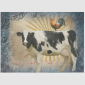 ファームハウスキッチンカウルースターダスティブルーデコップページ 薄葉紙 (正面)