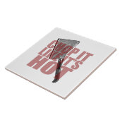 ファームハウスキッチンナイフ |熱いようにたたく タイル (側面)