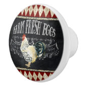 ファームハウスキッチンロースターシャルボードファームフレッシュ セラミックノブ (右)