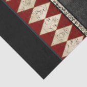 ファームハウスキッチンロースターレッド金ゴールドブラックデカップージ 薄葉紙 (詳細)