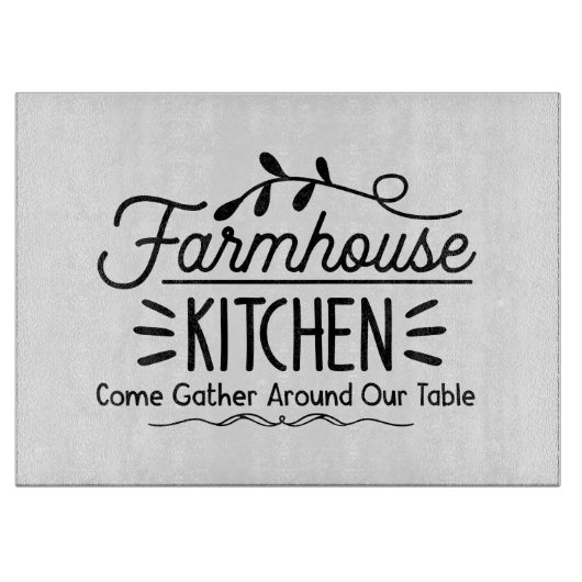 ファームハウスキッチン カッティングボード (正面)