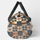 ファームハウスキルトパターン ダッフルバッグ (右)