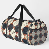 ファームハウスキルトパターン ダッフルバッグ (右コーナー)