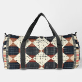 ファームハウスキルトパターン ダッフルバッグ (裏面)