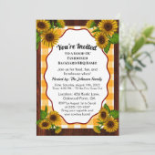 ファームハウスギンガムBBQ招待状 | 国素朴 招待状 (スタンド正面)