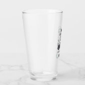 ファームハウスクリスマスツリーファミリーファームパーソナライズされた タンブラーグラス (右)