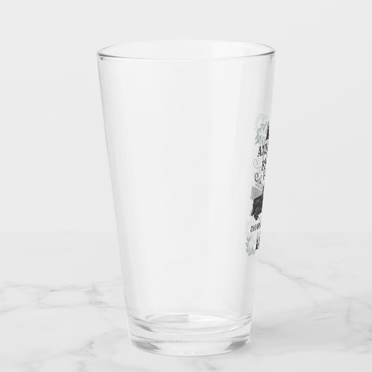 ファームハウスクリスマスツリーファミリーファームパーソナライズされた タンブラーグラス (右)