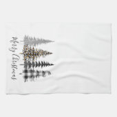 ファームハウスクリスマスツリー キッチンタオル (横)