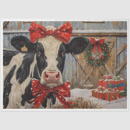 ファームハウスクリスマスハウス 薄葉紙 (正面)