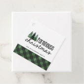 ファームハウスクリスマスプレッドファミリーネームメッセージカード フェイバータグ (インサイチュ)