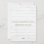 ファームハウスクリスマスリース シーズンカード (裏面)