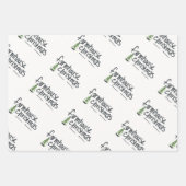 ファームハウスクリスマス ラッピングペーパーシート (正面3)