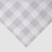 ファームハウスグレイ&ホワイトバッファロープレイドティッシュペーパー 薄葉紙 (詳細)