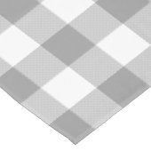 ファームハウスグレーバッファローチェック素朴プレイド テーブルクロス (アングル)