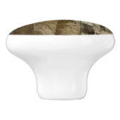 ファームハウスグレーバーンウッドウエスタンカントリースター セラミックノブ (側面)