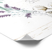 ファームハウスコットンタイポグラフィ保 – ライフシンプル ポスター (角)