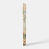 ファームハウスコテージ素朴フローラオンバーンサイディング iPhone 15ケース (左側面)