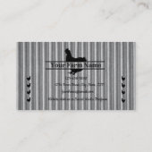 ファームハウスコルゲートチキンスプリットモノグラムエッグ 名刺 (裏面)