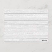 ファームハウスコレクション |休日素朴レシピカード ポストカード (裏面)