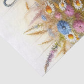 ファームハウスコーヒーポットとワイルドフラワーのティッシュペーパー 薄葉紙 (詳細)