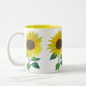 ファームハウスサンフラワー ツートーンマグカップ (左)