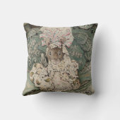 ファームハウスシックで愛らしいマウスキッズと子供部屋 クッション (裏面)