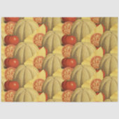 ファームハウスシック赤金ゴールドカンタロープスアンドトマト 薄葉紙 (正面)