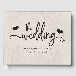 ファームハウスシック モダン素朴結婚| ゲストブック