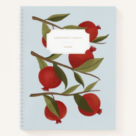 ファームハウスシトラスポメグラネートブランチレシピブック ノートブック