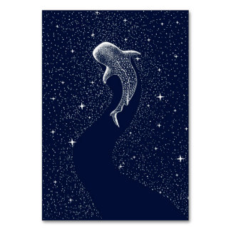 ファームハウスシャークアート | Flower Sharkヴィンテージ テーブルナンバー