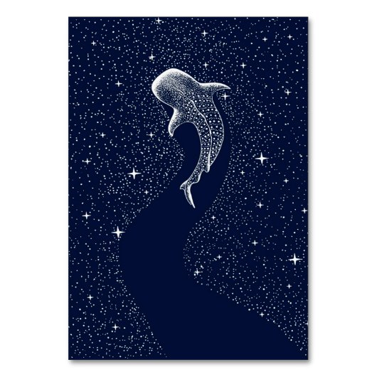 ファームハウスシャークアート | Flower Sharkヴィンテージ テーブルナンバー (正面)