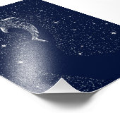 ファームハウスシャークアート | Flower Sharkヴィンテージ フォトプリント (角)