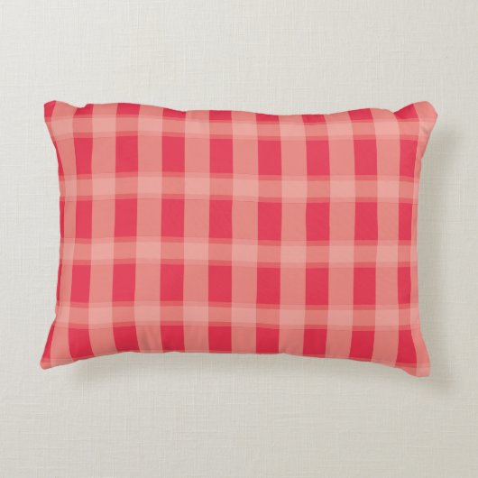 ファームハウススタイルプレイド アクセントクッション (裏面)