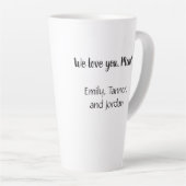 ファームハウススタイルホームはママがいる場所 – 母の日 カフェラテマグ (右アングル)