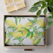 ファームハウススタイルレモンオンアザつる植物ティッシュペーパー 薄葉紙 (ギフト)