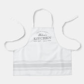 ファームハウススタイル編集可能カラーカスタムキッドエプロン エプロン (正面)