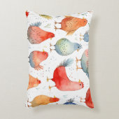 ファームハウスチキンズ アクセントクッション (正面(垂直))