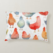 ファームハウスチキンズ アクセントクッション (裏面)