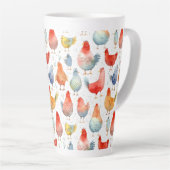 ファームハウスチキンズ カフェラテマグ (右アングル)