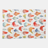 ファームハウスチキンズ キッチンタオル (横)