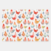 ファームハウスチキンズ ラッピングペーパーシート (正面2)