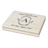 ファームハウスチキンヘンモノグラムカートンカスタム ラバースタンプ (スタンプ)