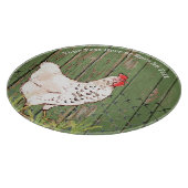 ファームハウスチキン素朴ヴィンテージバ動揺してーン カッティングボード (角)